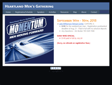 Tablet Screenshot of heartlandmen.org